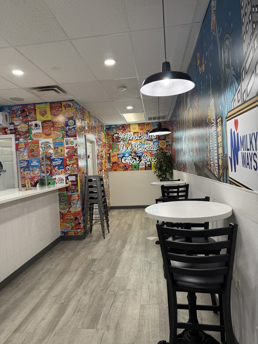 Milky Ways Ice Cream & Cereal Bar