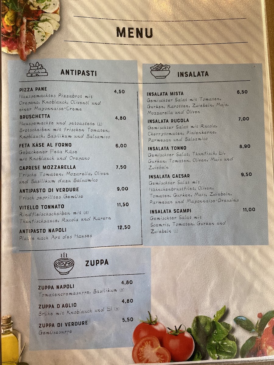 Osteria e Pizzeria Napoli Photo Menu 1