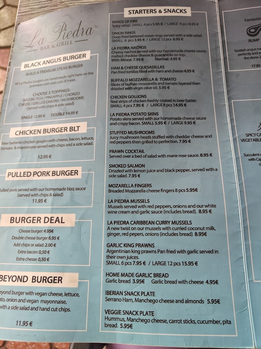 La Piedra Bar & Grill Photo Menu 7
