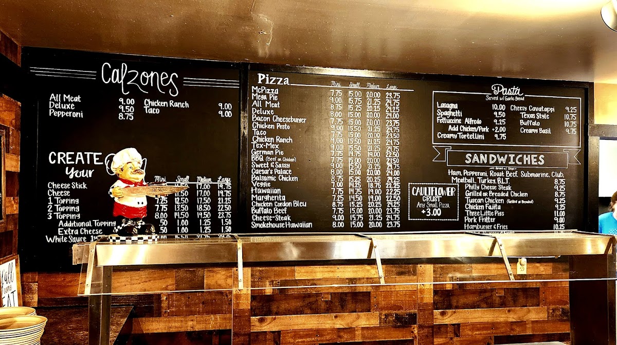 Main Street Pizza Cafe Photo Menu 1
