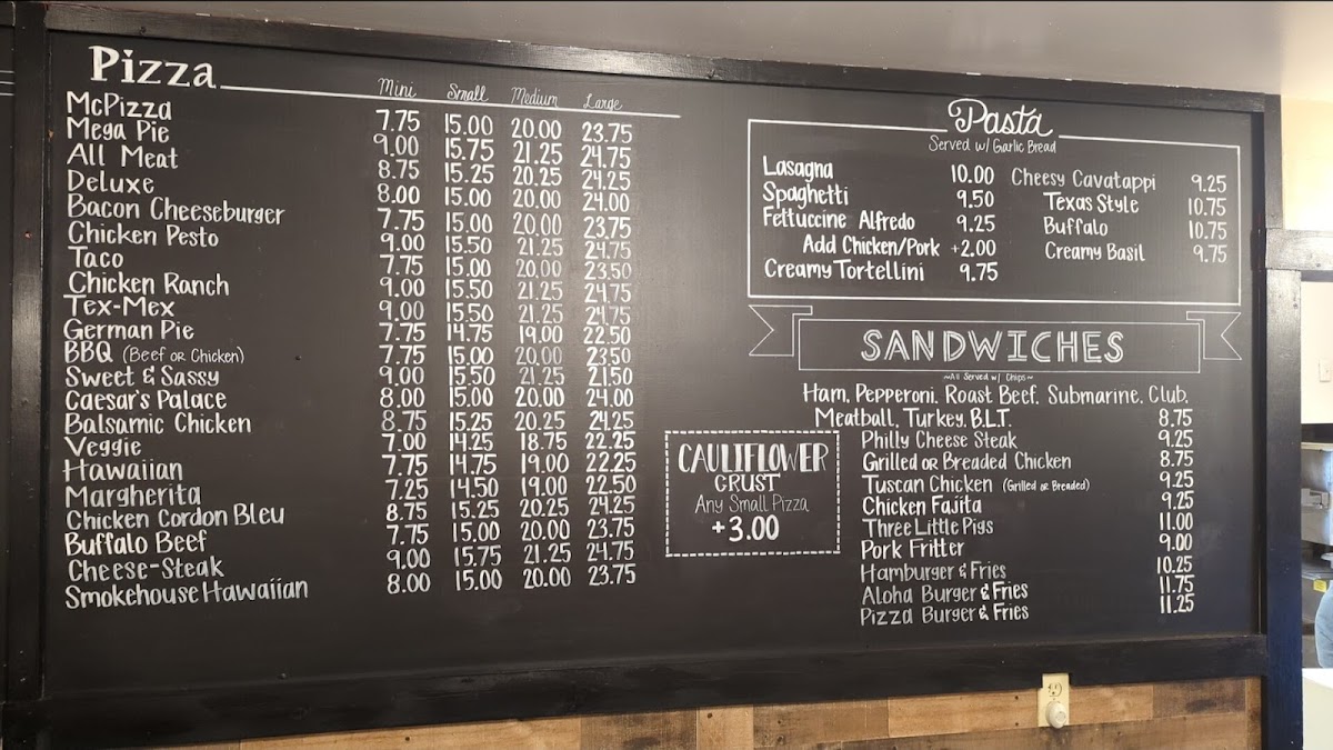Main Street Pizza Cafe Photo Menu 4