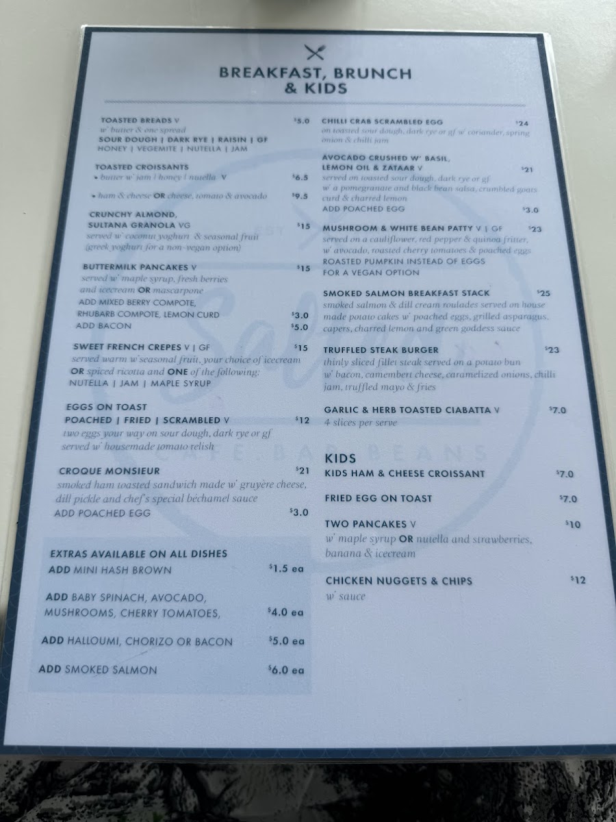 Salted Cafe Bar Beans Photo Menu 10