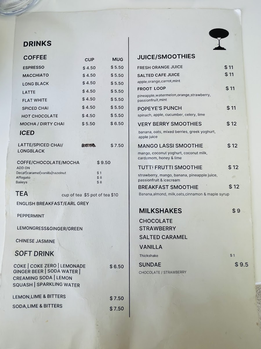 Salted Cafe Bar Beans Photo Menu 4
