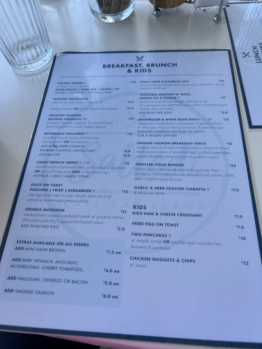 Salted Cafe Bar Beans Photo Menu 9