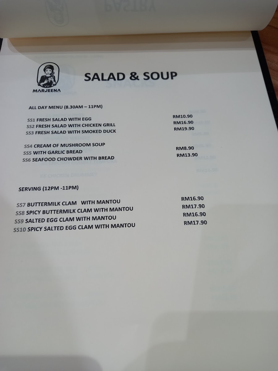 Marjeena Cafe Parit Buntar Photo Menu 7