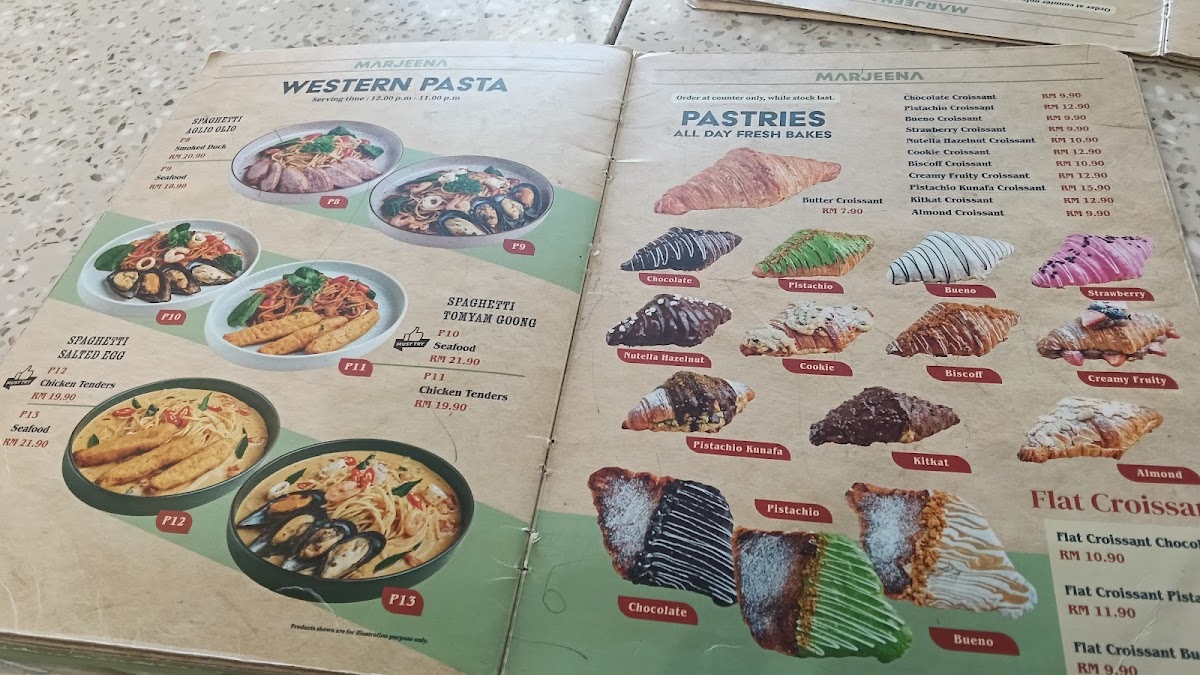 Marjeena Cafe Parit Buntar Photo Menu 8