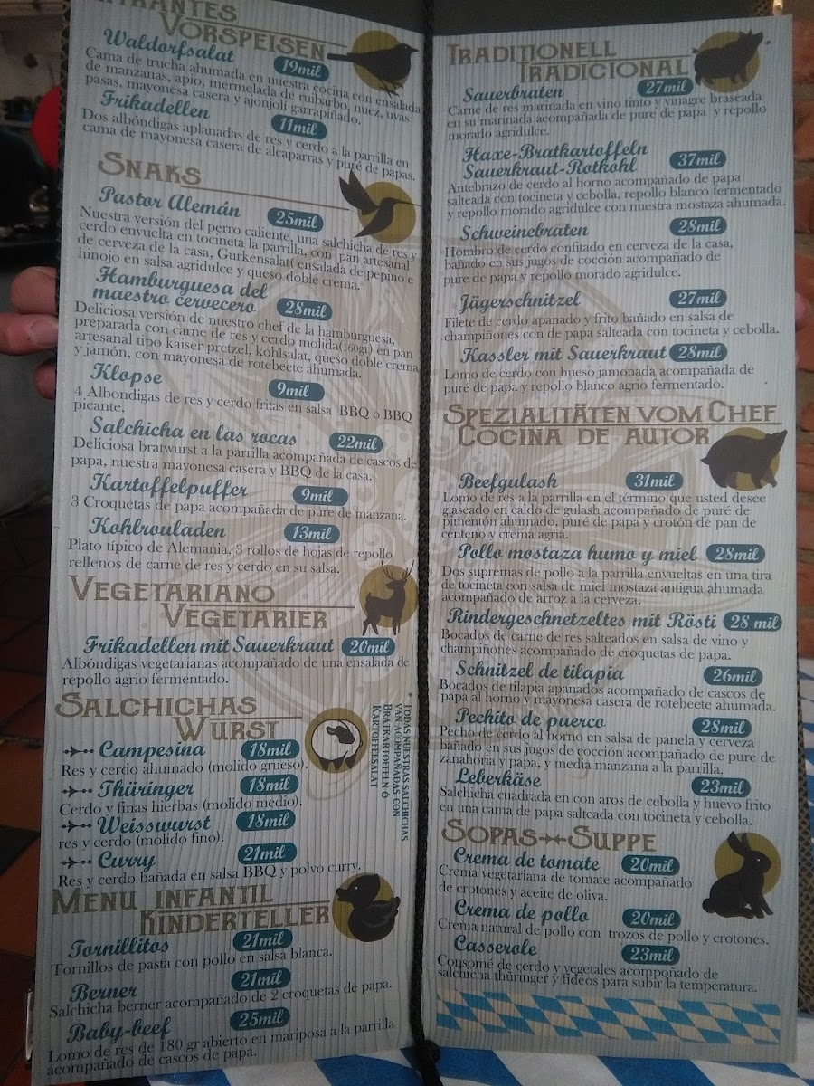 Restaurante Edelweiss Photo Menu 2