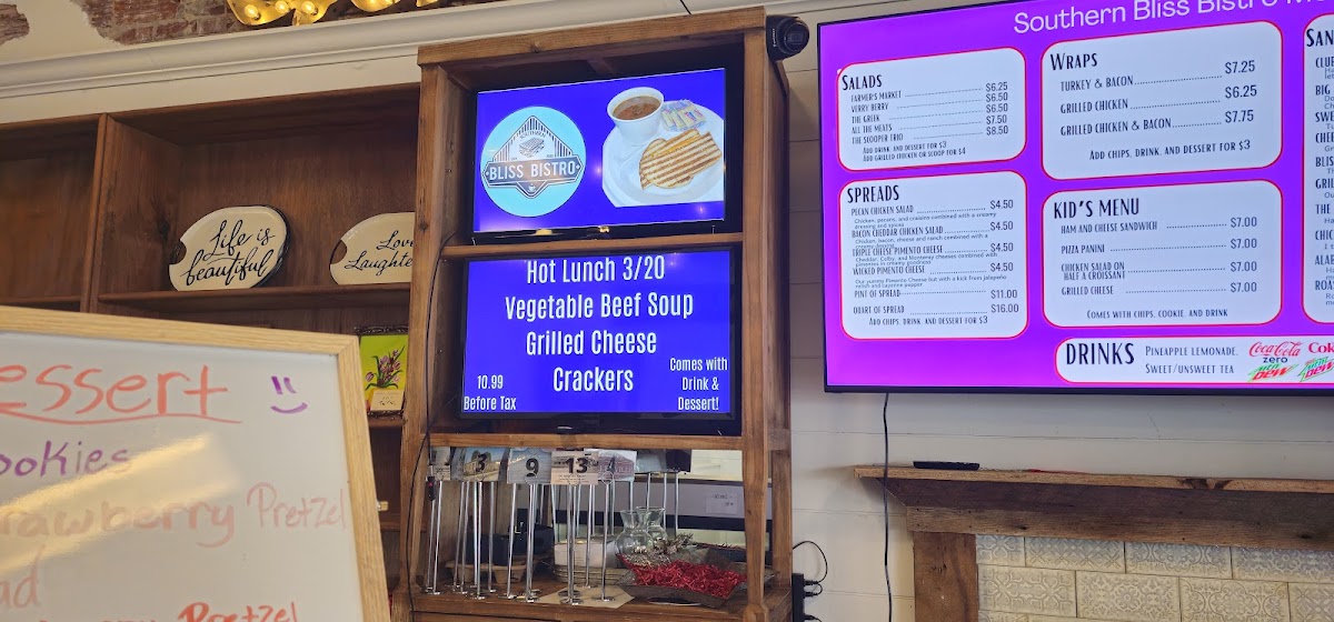 Southern Bliss Bistro Photo Menu 4