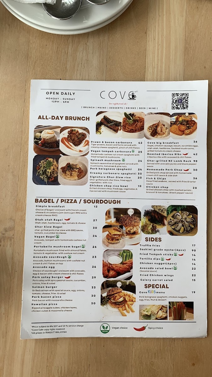 Cove Cafe Senibong Photo Menu 10