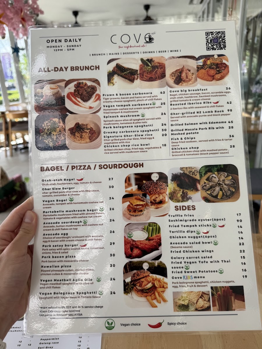 Cove Cafe Senibong Photo Menu 6
