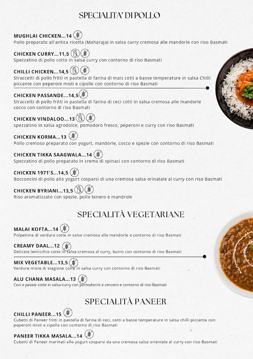 LA TERRAZZA Ristorante Italiano, Indiano e Pizzeria Photo Menu 5