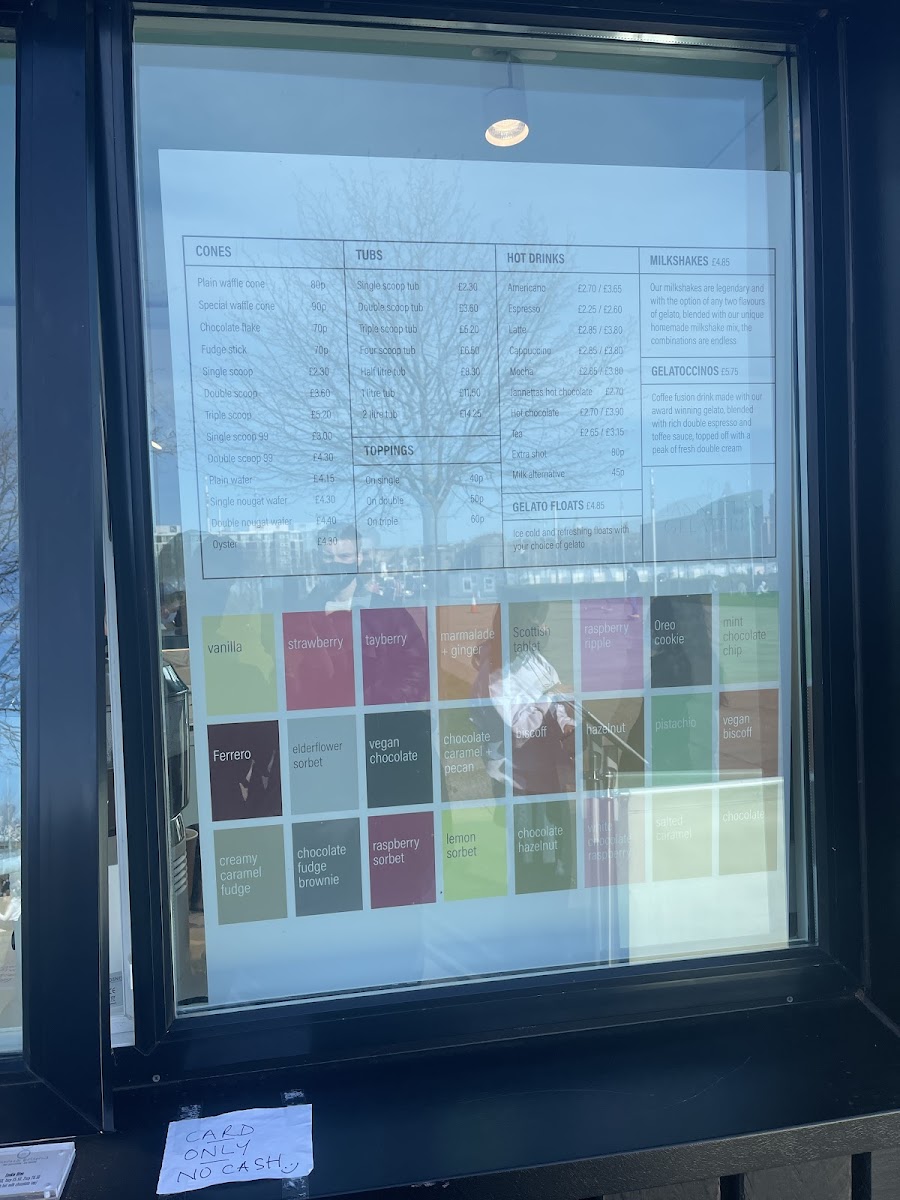 Jannettas Gelateria Photo Menu 1