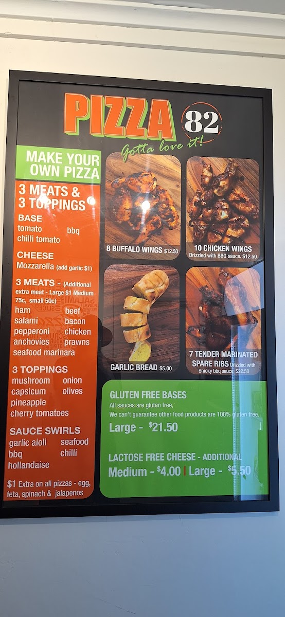 Pizza 82 Wamuran Photo Menu 2