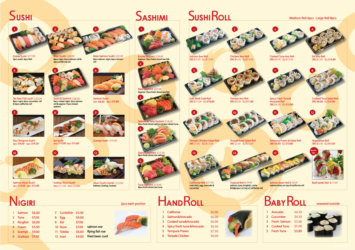 Sushi Dining Den Vaucluse Photo Menu 3