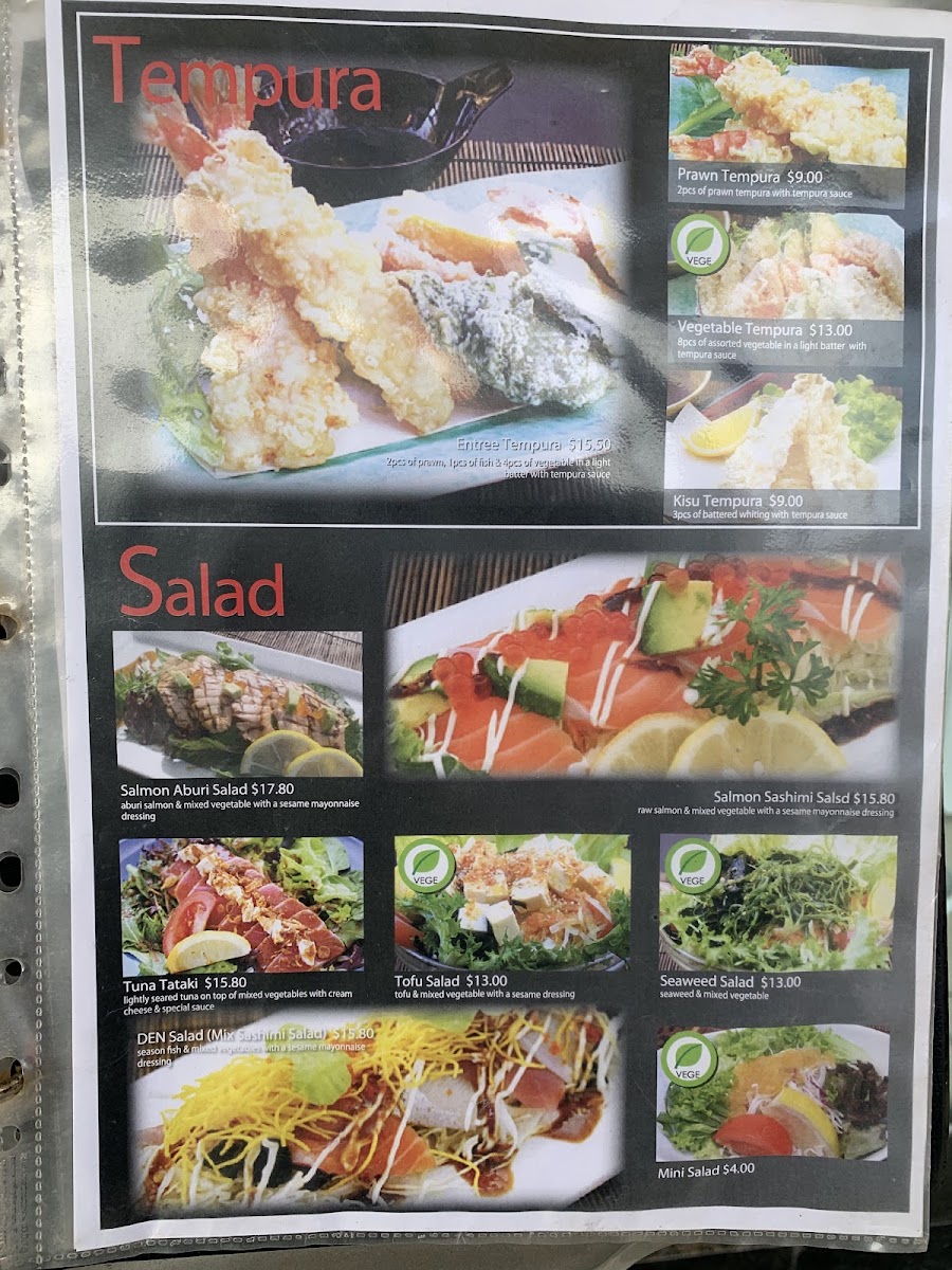 Sushi Dining Den Vaucluse Photo Menu 5
