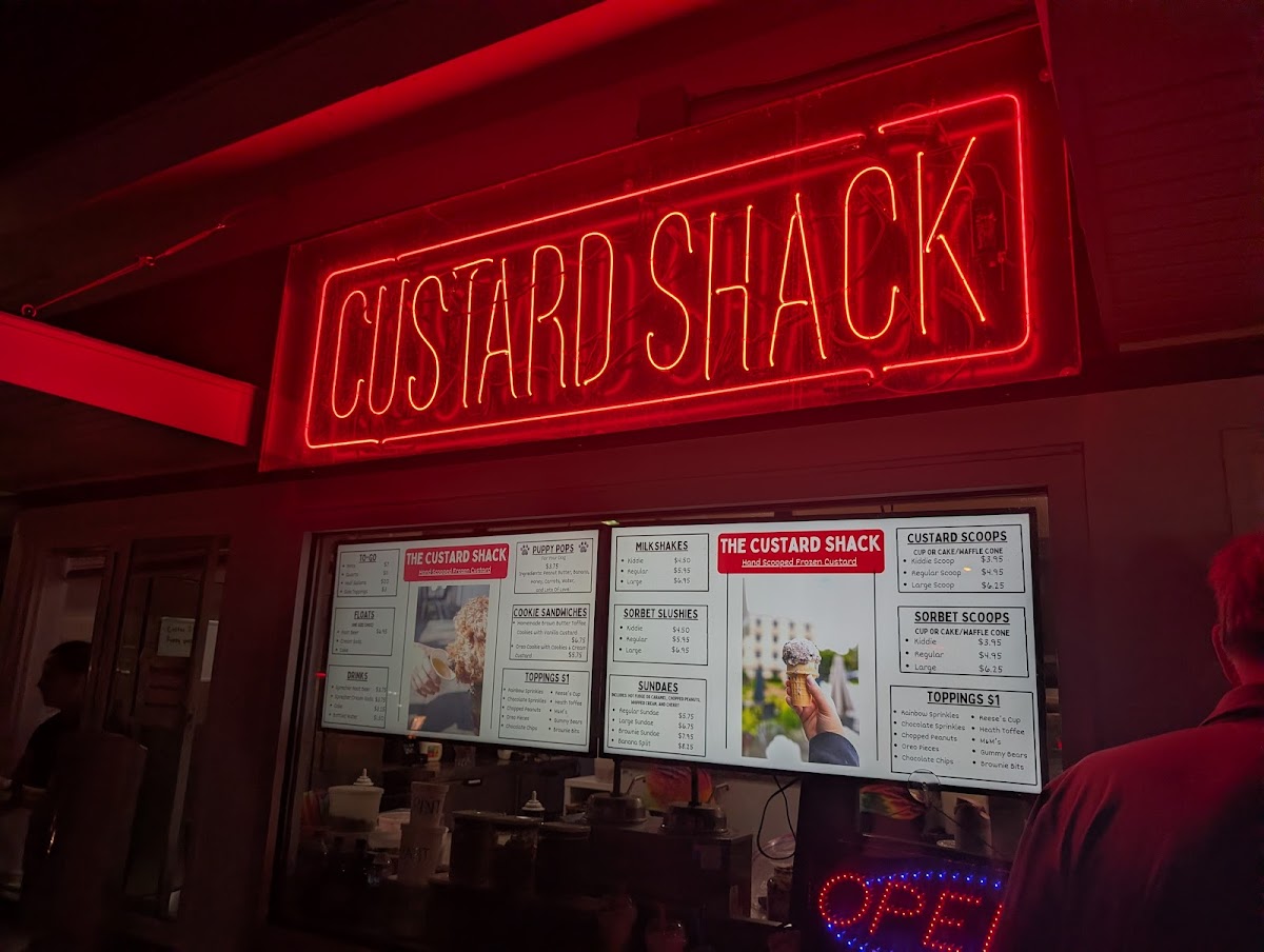 Custard Shack Photo Menu 2
