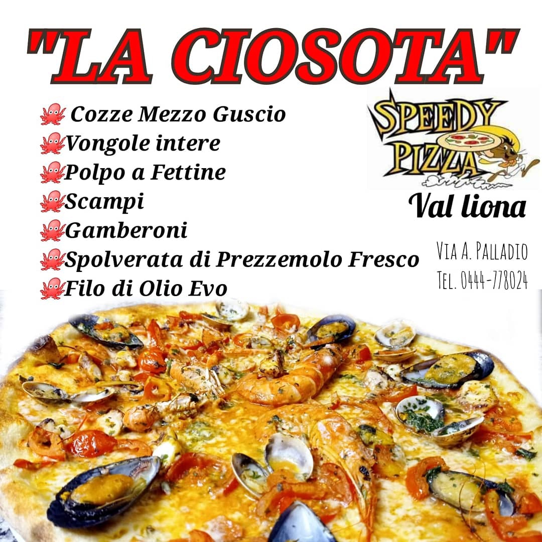 SPEEDY-PIZZA DI BRUN DEMIS 'PIZZERIA-BAR' Photo Menu 3