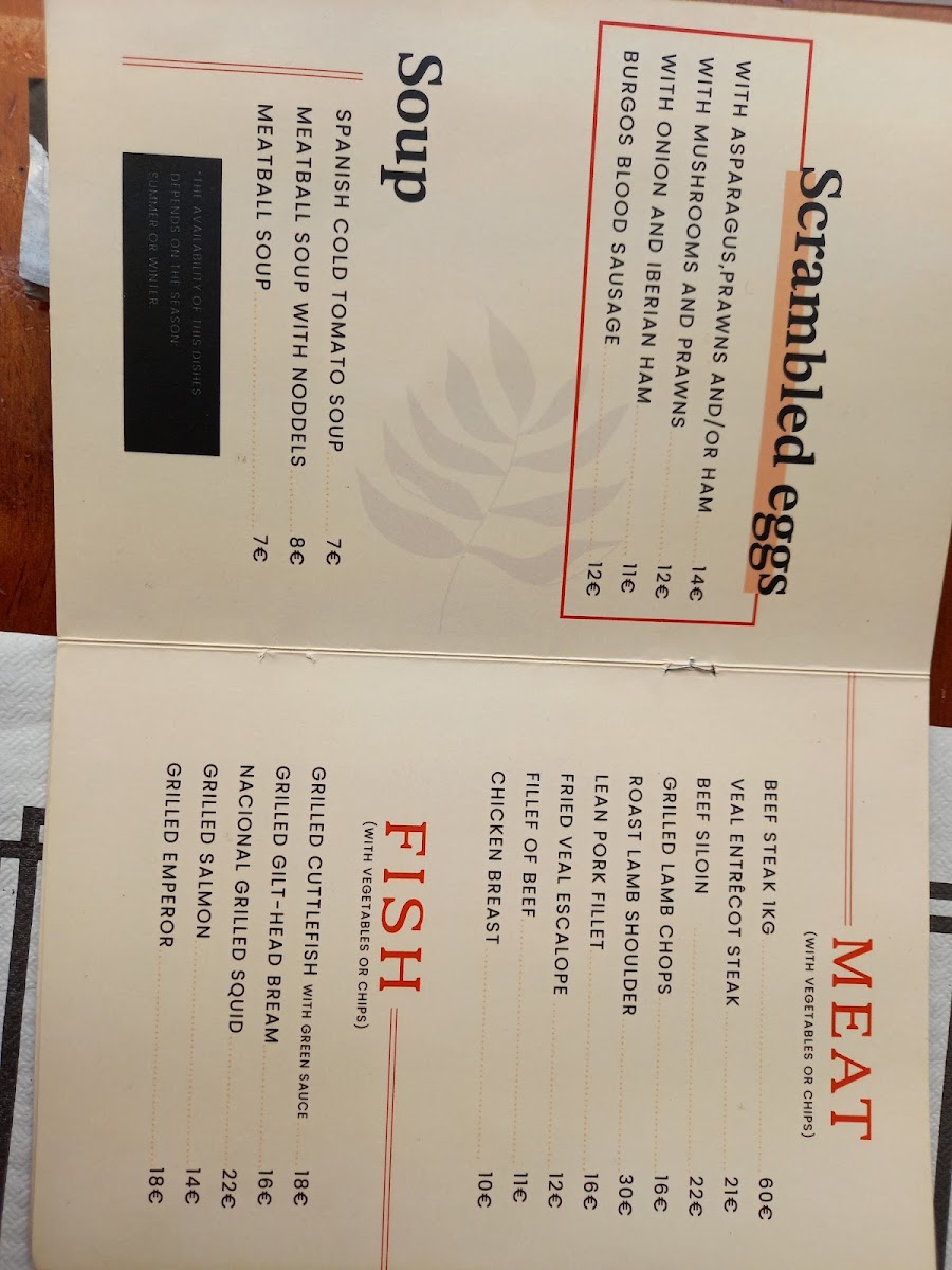 Restaurant Casa Mary Photo Menu 3