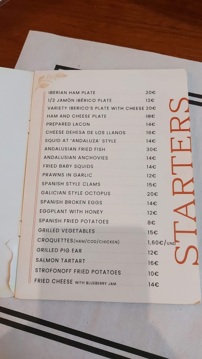 Restaurant Casa Mary Photo Menu 4