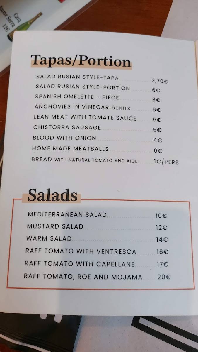 Restaurant Casa Mary Photo Menu 5