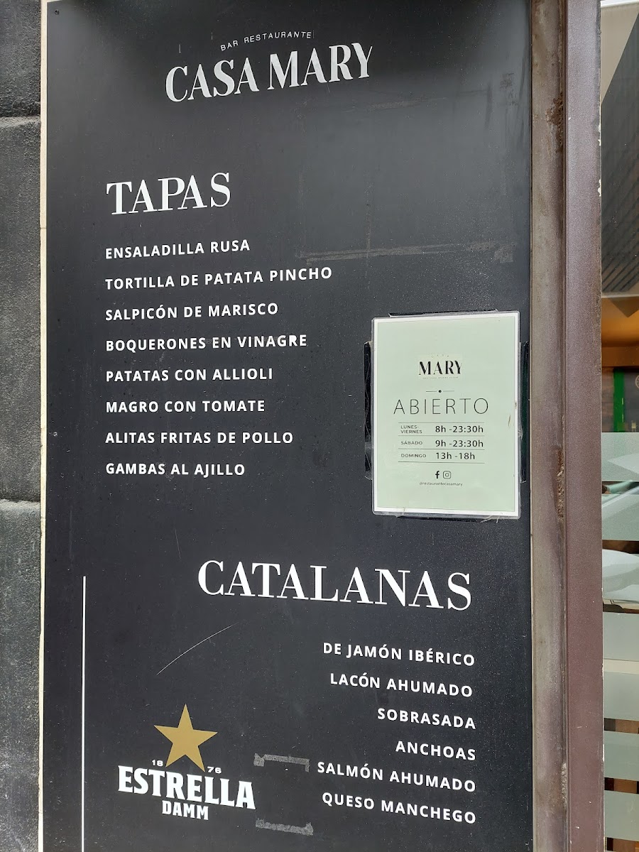 Restaurant Casa Mary Photo Menu 8