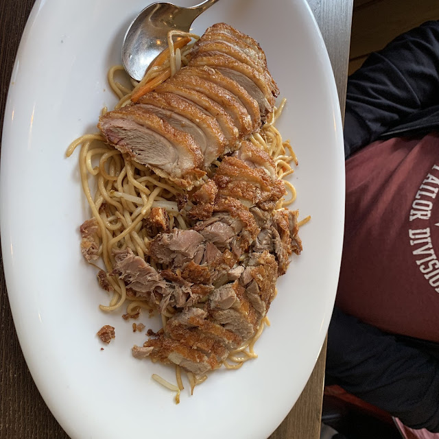 Fried Noodles with Fried Duck