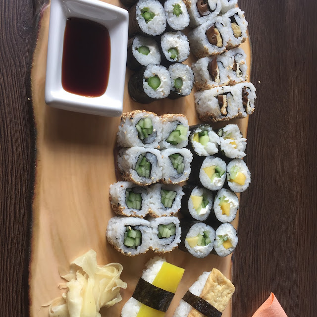Vegetarisches Sushi