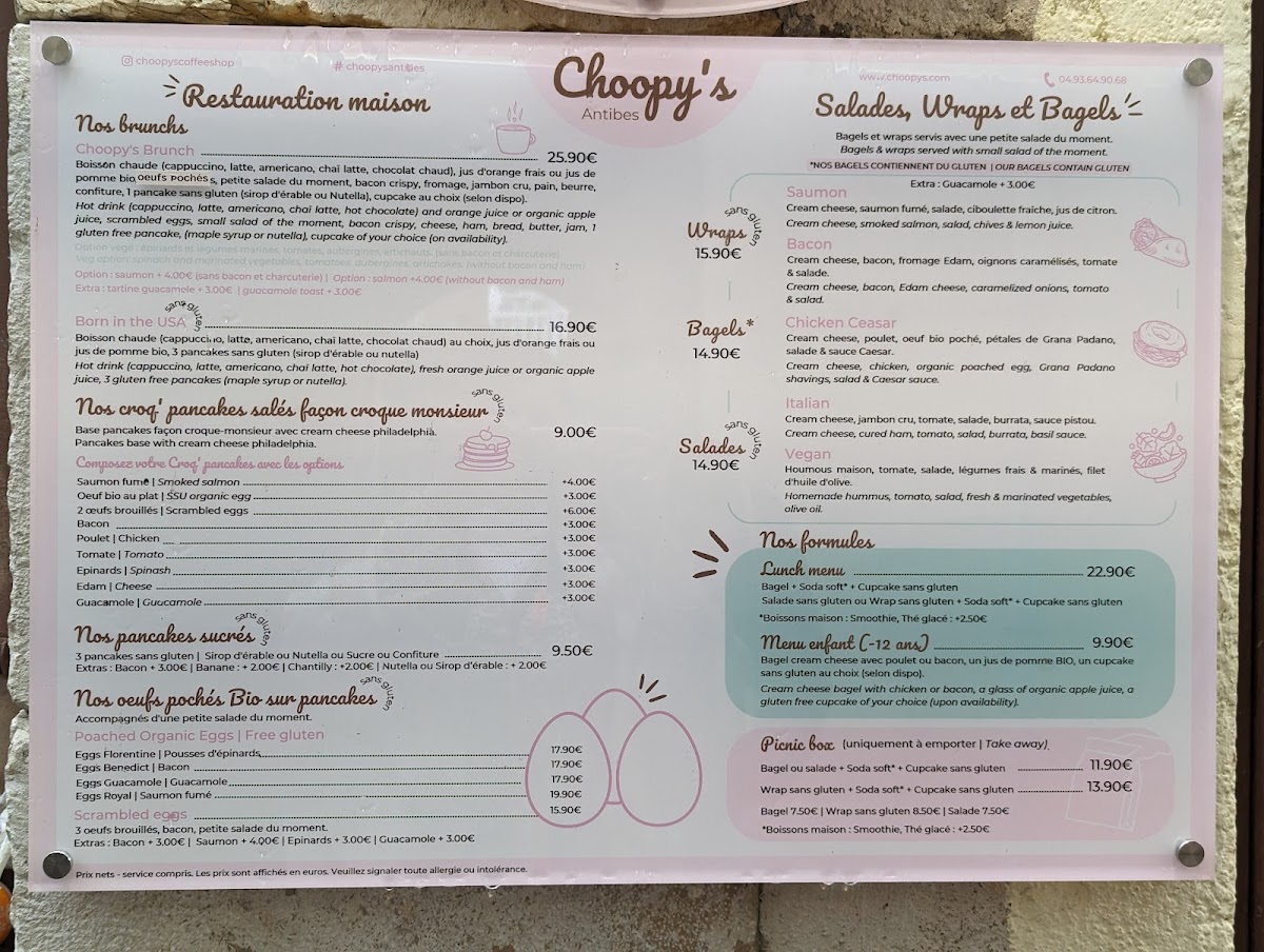 Choopy's Brunch & Coffee shop Photo Menu 6