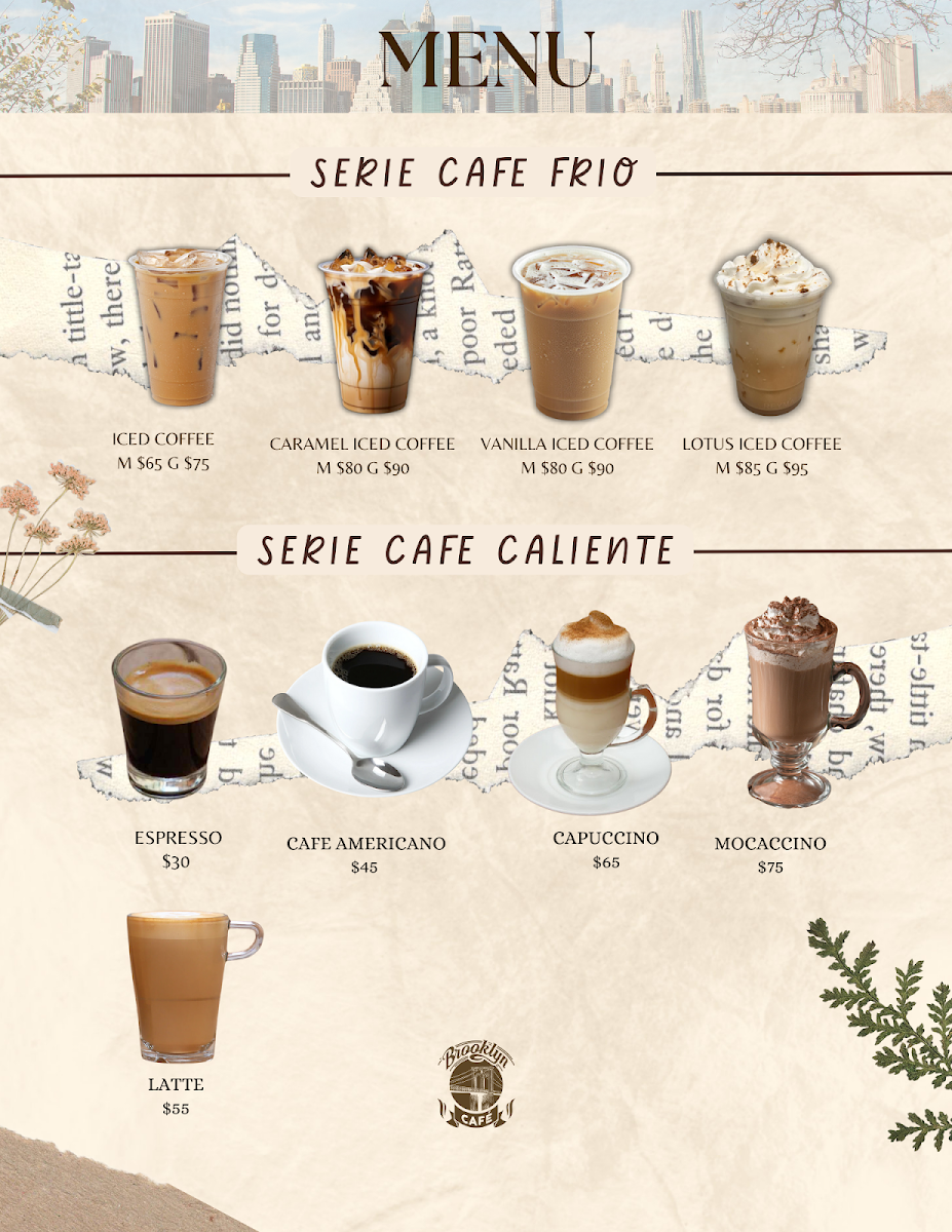 BROOKLYN CAFE Photo Menu 2