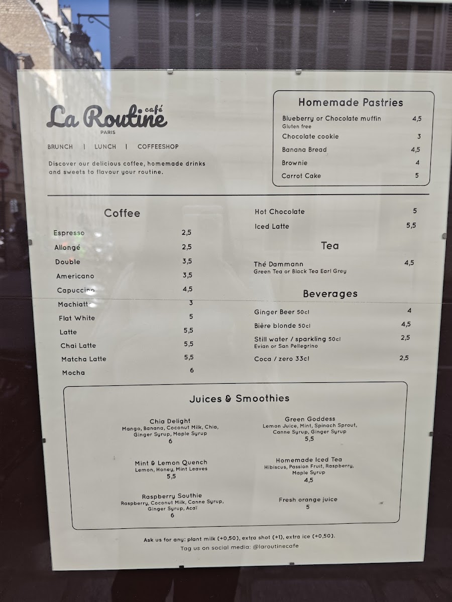 La Routine Café Photo Menu 5