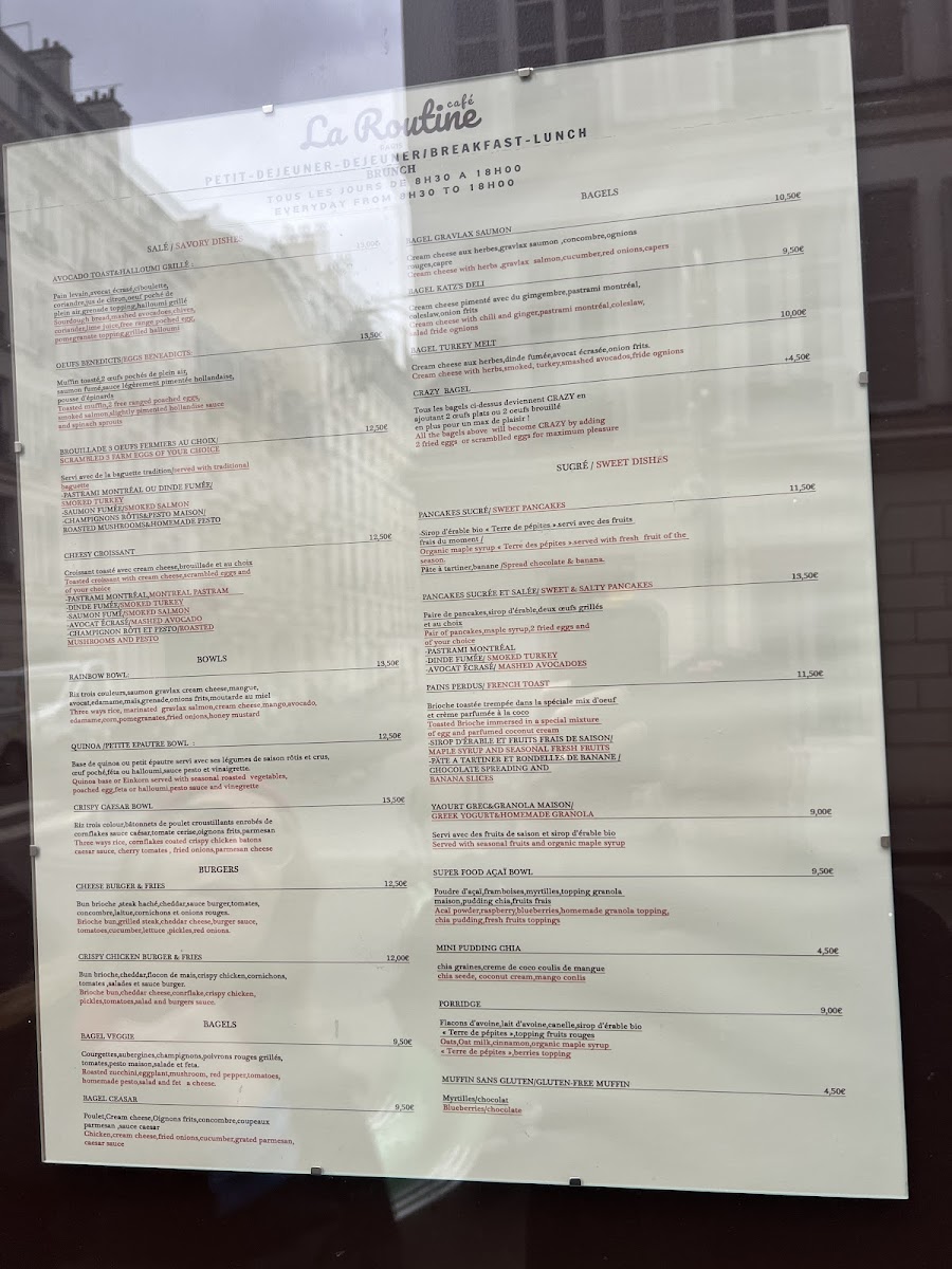 La Routine Café Photo Menu 7
