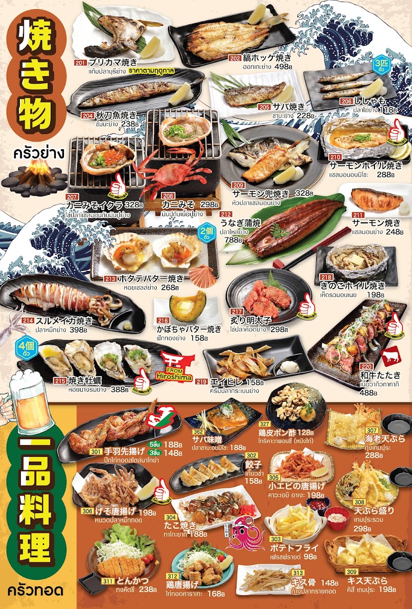 Banpuku Yokocho Rama 9 Photo Menu 7