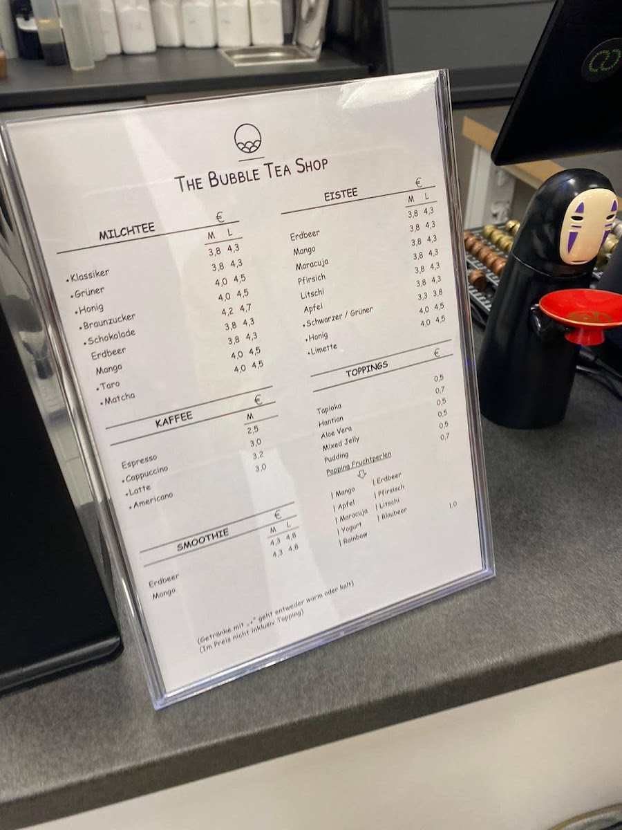 The Bubble Tea Shop Plauen Photo Menu 3