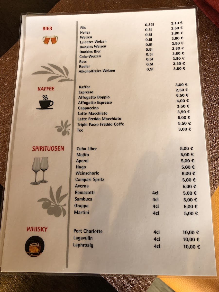 Amici Miei Restaurant Photo Menu 7