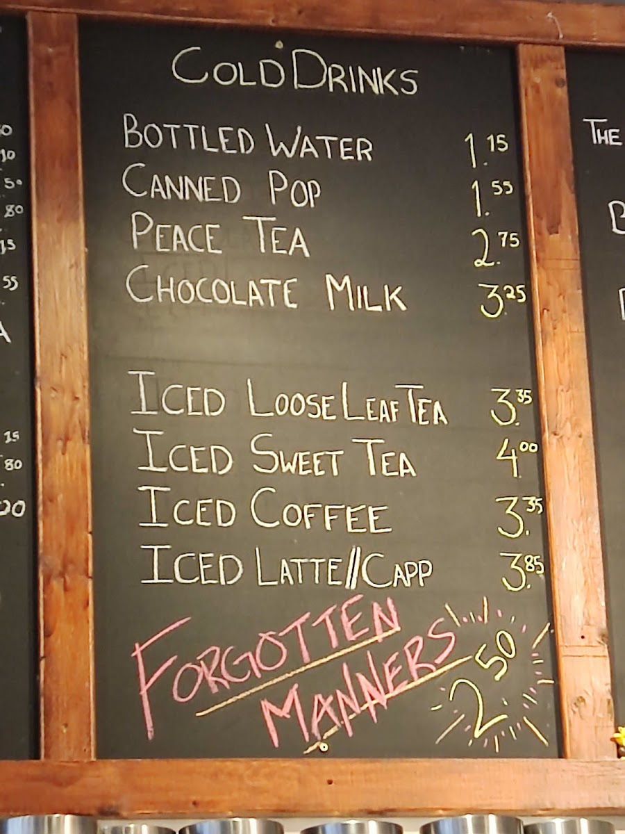 Brew Wizards Board Game Café Photo Menu 1