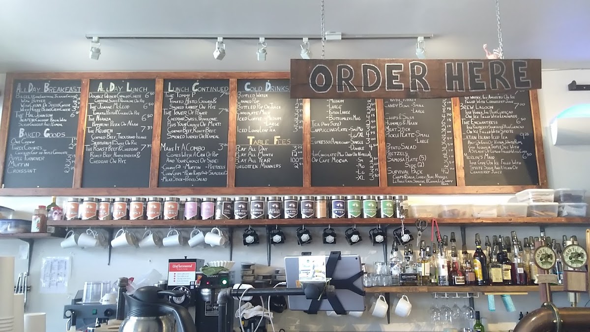 Brew Wizards Board Game Café Photo Menu 6