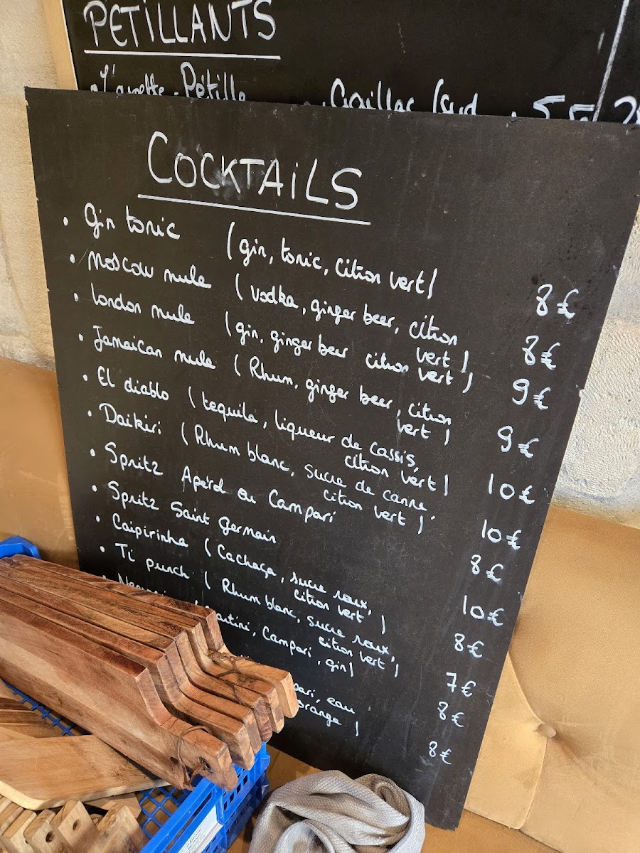 Café de la Roquette Photo Menu 1