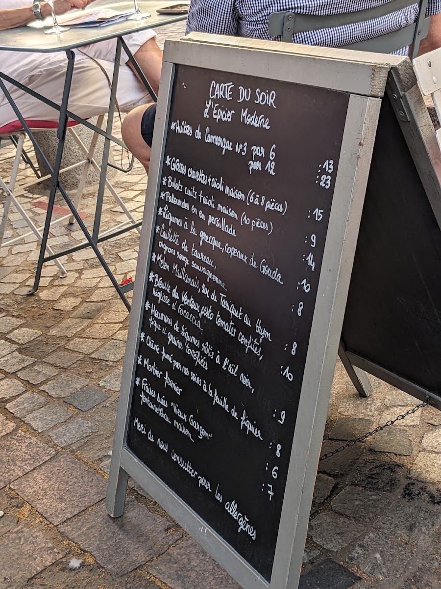 Café de la Roquette Photo Menu 2