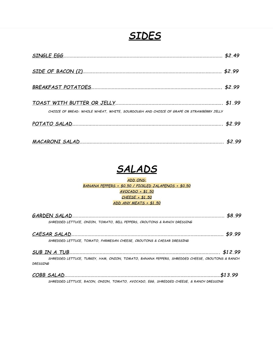 Park Newport Market Liquor & Cafe Photo Menu 7
