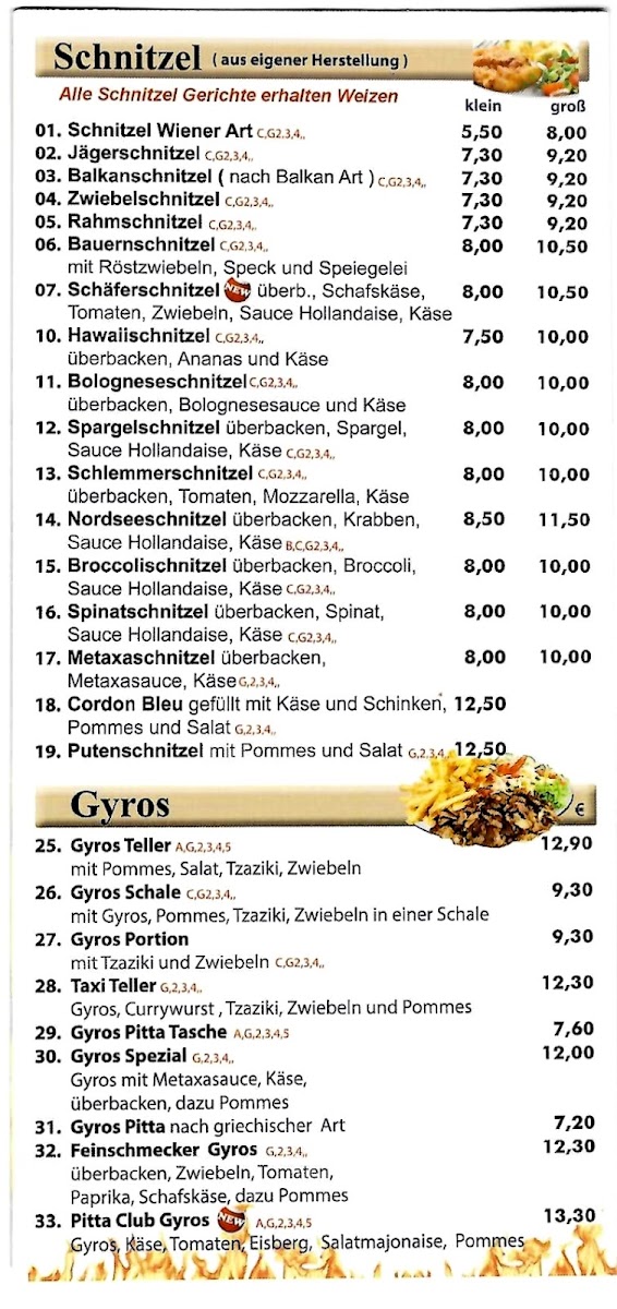 Leimbacher Grill Photo Menu 2