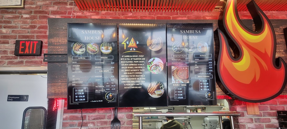 Sambusa House Photo Menu 3