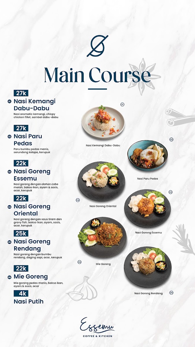 Essemu Coffee & Kitchen Photo Menu 2