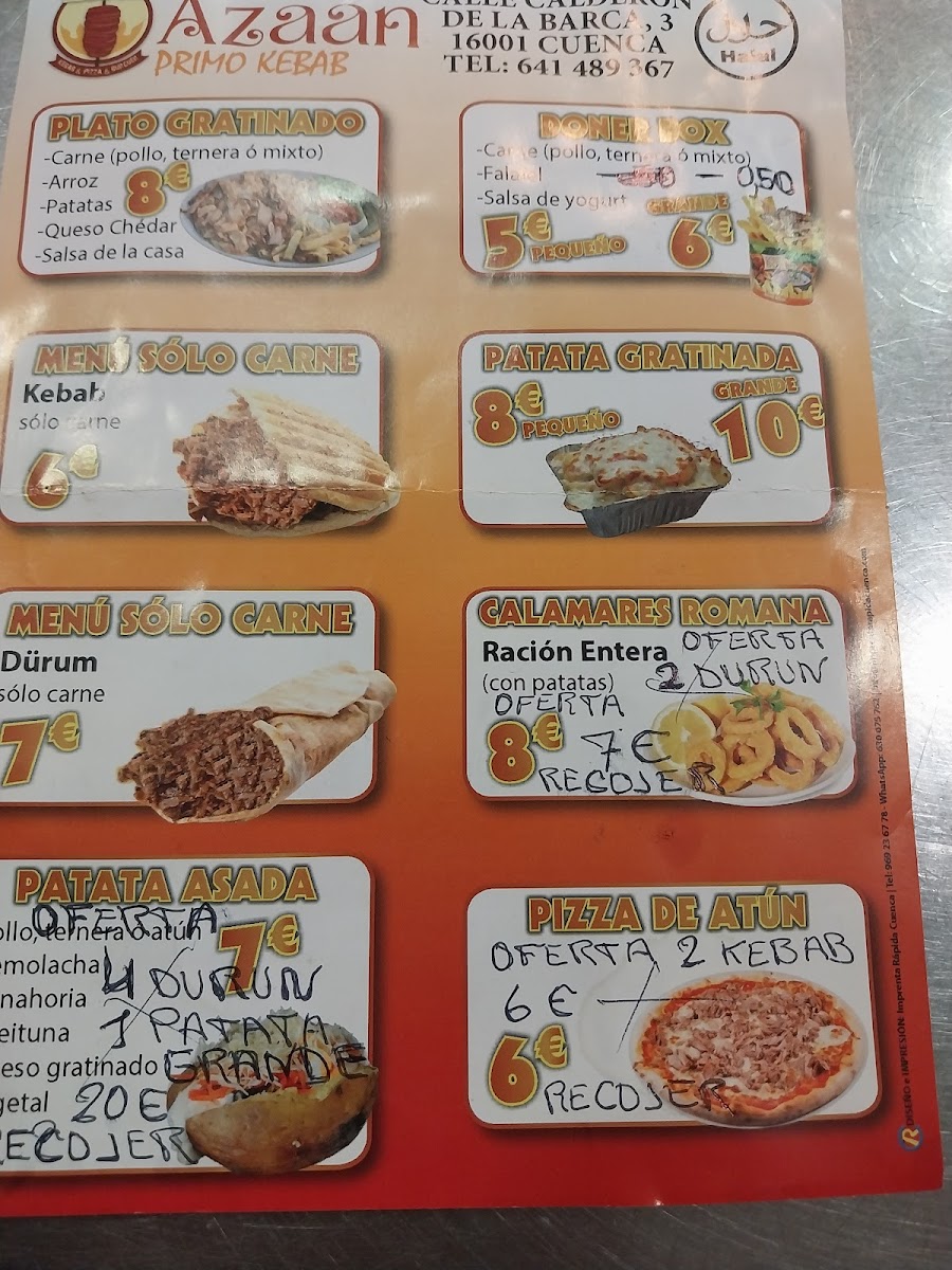 Azaan primo kebab Photo Menu 4