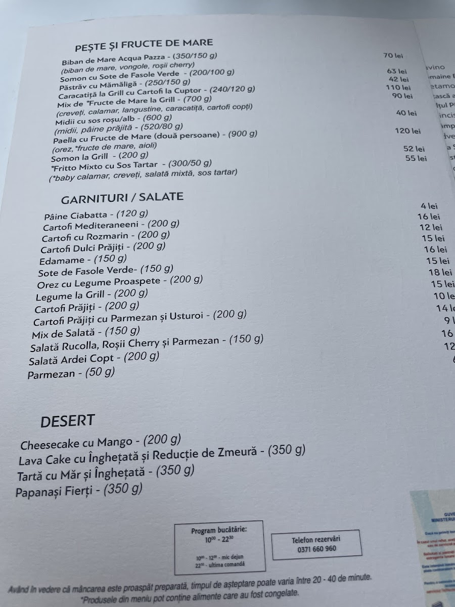 Nova Restaurant Photo Menu 10