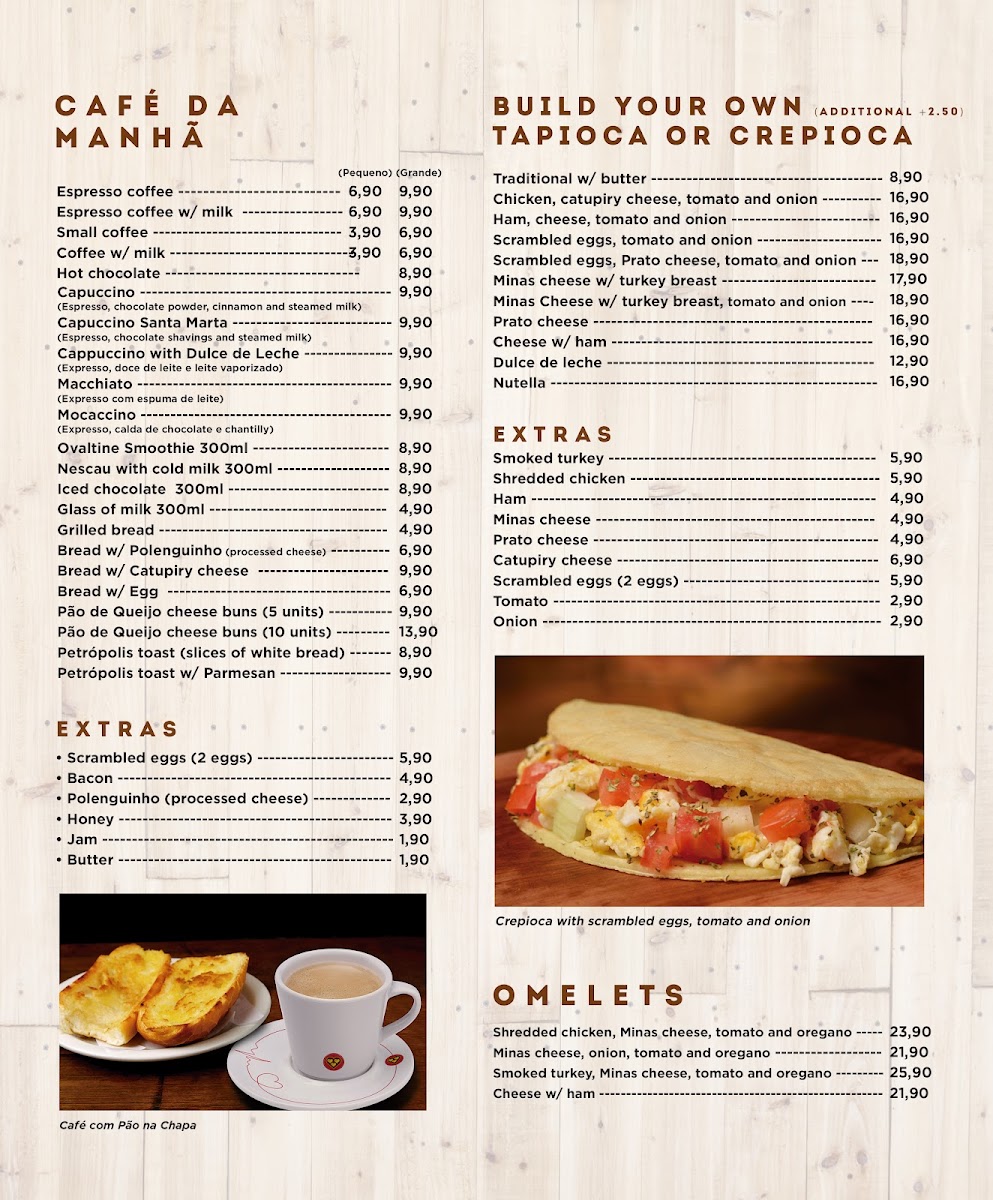 Padaria Santa Marta - Copacabana Photo Menu 2