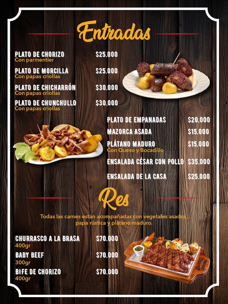 Jaramillo Carnes de Novillo Campestre Photo Menu 3