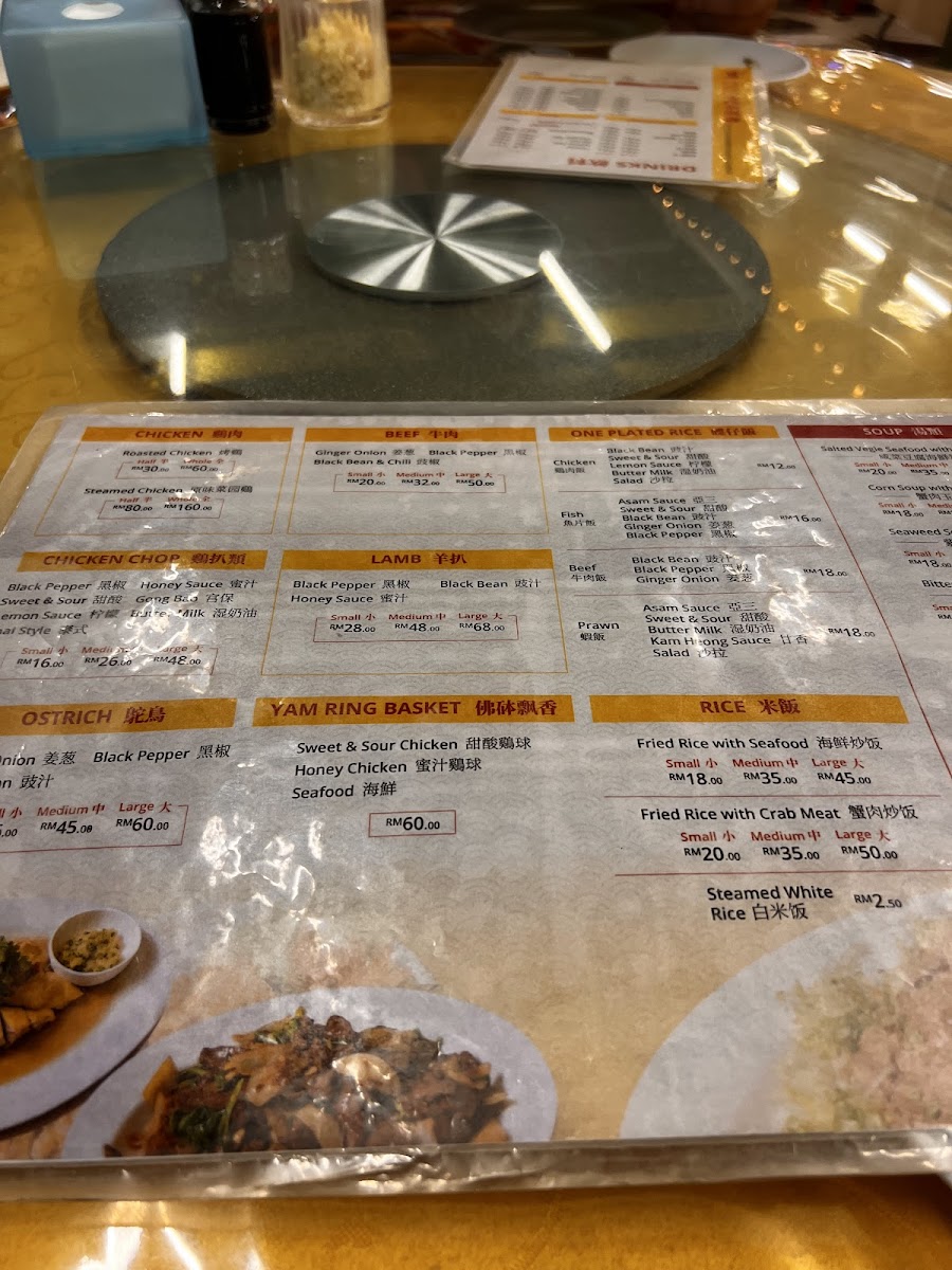 ITCC Seafood Restaurant (Sabah) Photo Menu 8