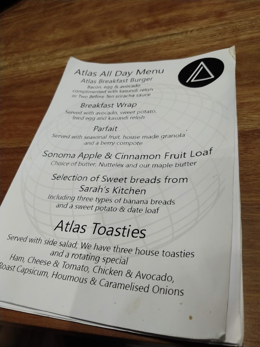 Atlas Cafe Photo Menu 5