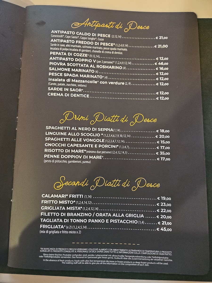Bar Ristorante Pizzeria Doppio V Photo Menu 1