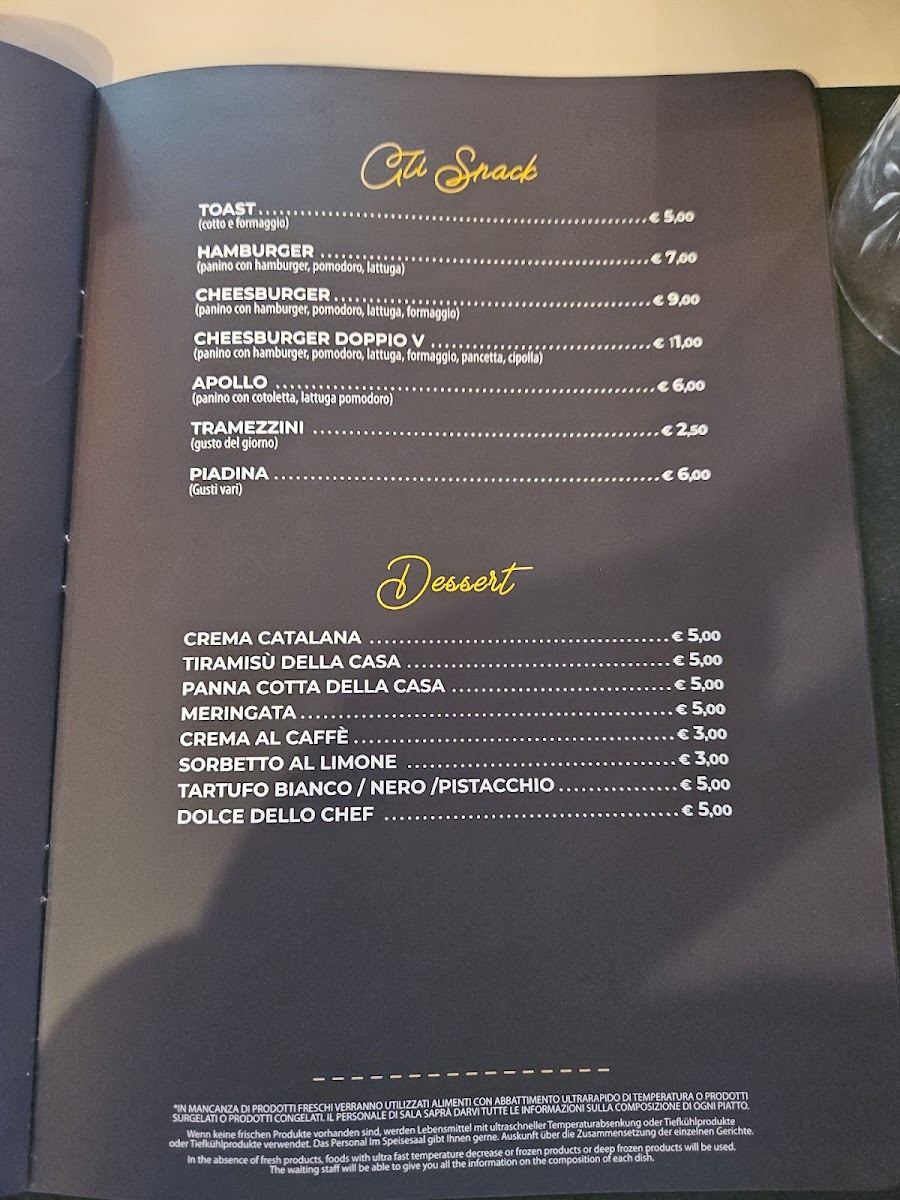 Bar Ristorante Pizzeria Doppio V Photo Menu 4